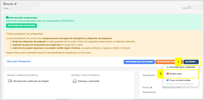Envioanulado